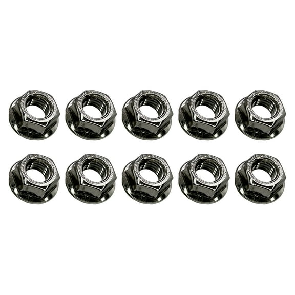 Windage Tray Nuts Replacement for All Chevy GM, LS Vortec Engines - M8x1.25 (10 Pack)