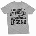thumbnail image 6 of Men's Funny becoming legend getting old T-shirt Grandpa dad papa Birthday Father's day Gift Tee (XX-Large Military Green), 6 of 7