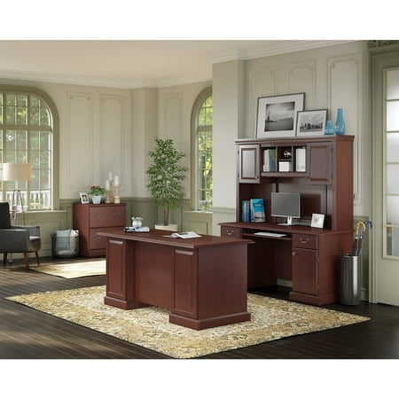 Kathy Ireland Home By Bush Furniture Bennington Executive Desk 4