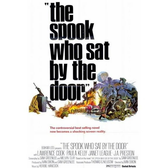 Pop Culture Graphics  The Spook Who Sat by The Door Movie Poster Print - 27 x 40