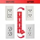 thumbnail image 2 of 148 Espaciadores de Salida para Caja EléCtrica+10 Tornillos, Espaciadores de ReceptáCulo de Interruptor EléCtrico, Extensor de CuñAs de Salida de Enchufe, 2 of 10