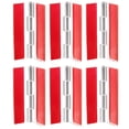thumbnail image 1 of Uxcell 6Pack 65x40mm bisagras de acrílico autoadhesivas claras con eje de metal, 1 of 6