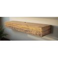 thumbnail image 2 of Rayne Poplar Floating Shelf 23x4x4in Honey, 2 of 4