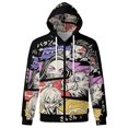 thumbnail image 6 of Demon Slayer Jacket Casual Oversized Hoodie Stylish Zipper Hooded Sweatshirt Warm Loose Outerwear 5XL, 6 of 8