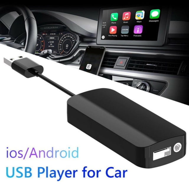 CarPlay /Android Wireless Auto Play USB Dongle with Mic Input for Android Car Navigation Multimedia Player
