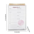 thumbnail image 3 of Qiweii Daily Planner Notepad - A5 Calendar, Scheduler, Organizer with Priority, 3 of 5