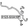 thumbnail image 2 of Febest FRONT STABILIZER LINK / SWAY BAR LINK # 0123-SXA10F OEM 48820-42010, 2 of 2