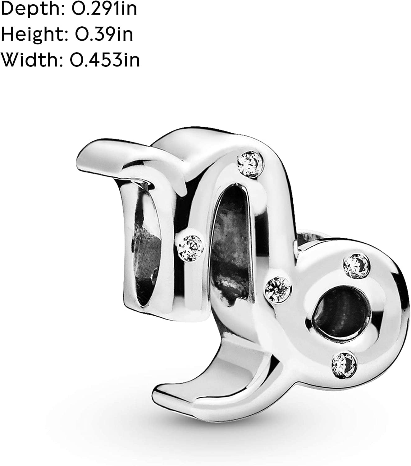 Pandora Sparkling Capricorn Zodiac Charm