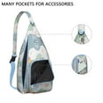 thumbnail image 2 of Exotic Tribal Sling Backpack - Rustic Earthy Crossbody Bag for Hiking, Mountain Climbing & Daily Use, 2 of 4