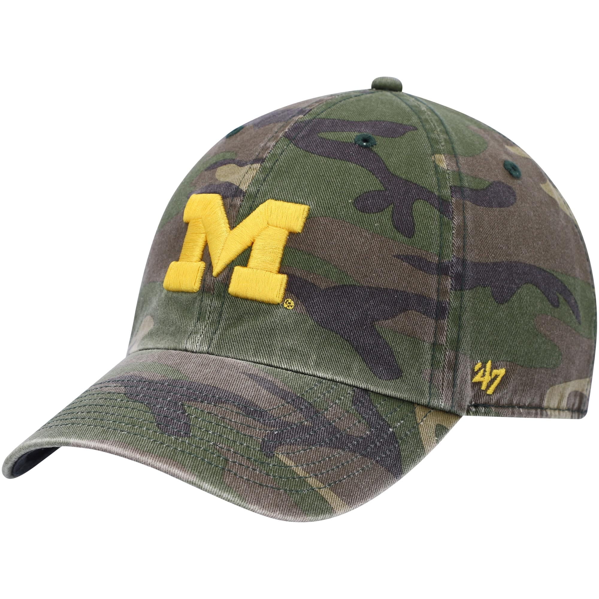 camo michigan hat