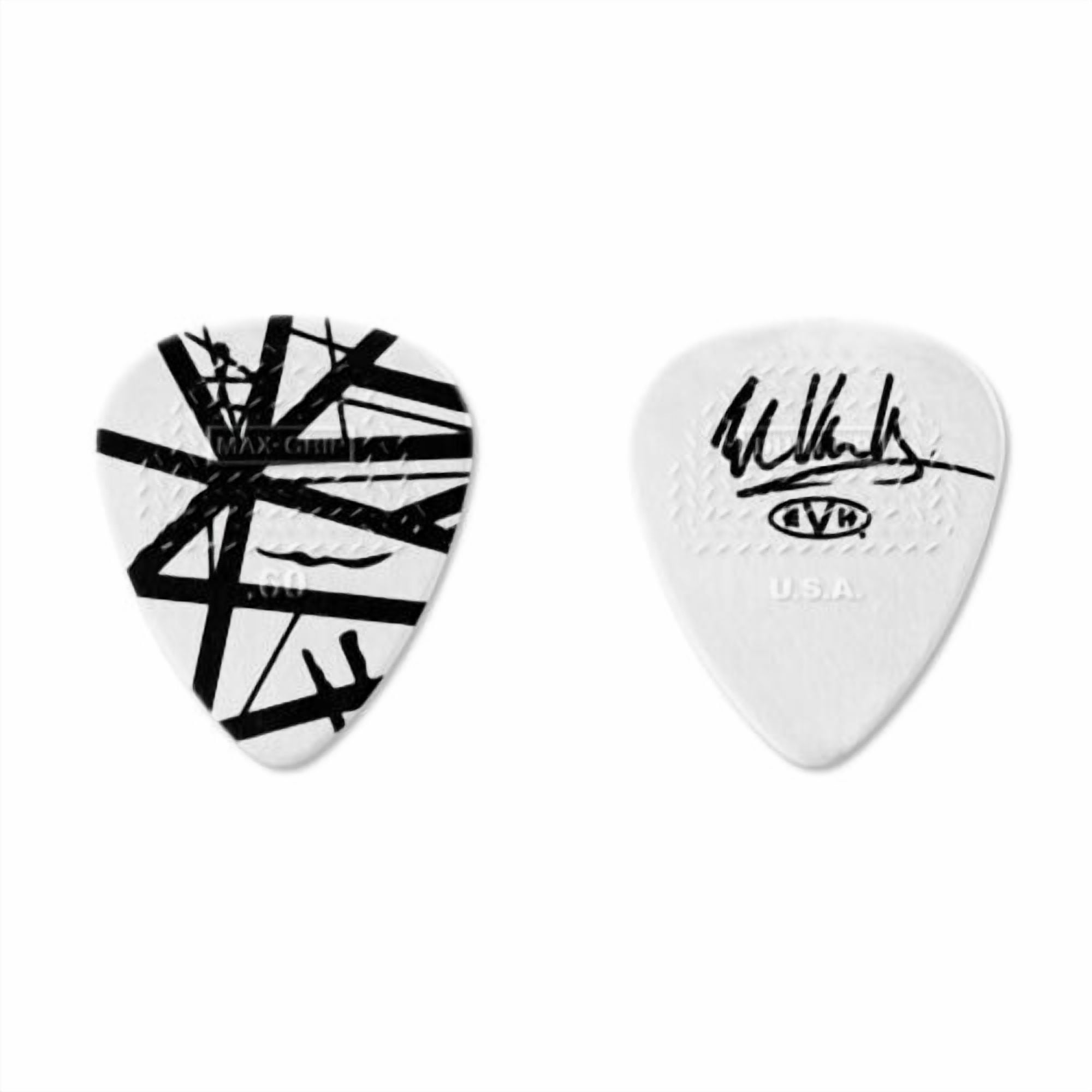 Eddie Van Halen Guitar Picks EVH Starbody Max Grip Collectible 12  Picks