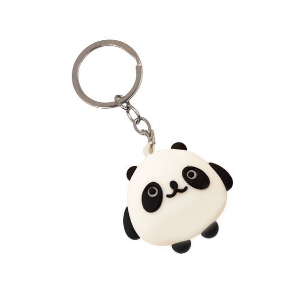 WINDLAND Silicone Panda Keyring Fashionable Key Accessory Fun Car Ornament Gift for Kids