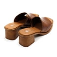 thumbnail image 5 of Eric Michael Women's Vicky Slip-On Leather Heels, Tan,10 M US, 5 of 7