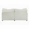 thumbnail image 6 of 3-in-1 Corduroy Convertible Sofa Bed with Side Storage & USB - 73.6inch, 6 of 10
