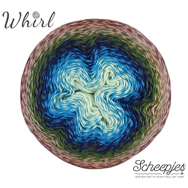 Scheepjes Whirl Cotton Acrylic Gradient Yarn, 1000 Meters