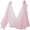 Pink, variant on Hzzsbu Organza Arm Sleeves Elegant Tulle Sleeves Chinese Hanfu Water Sleeves for Wedding Dress Ethnic Dance Dress Accessories