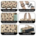 thumbnail image 3 of Teacher Tote Bag,Cute Labrador Teacher Utility Tote Bag,Large Work Tote Bags for Women with Multiple Pockets,Top Zipper Closure,13.8x10.6x6.7 Inch, 3 of 5