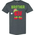 thumbnail image 3 of Inktastic Christmas Brother Elf T-Shirt, 3 of 5
