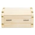 thumbnail image 5 of (2 pack) Hello Hobby Wood Treasure Chest, Boys and Girls, Child, Ages 6+, 5 of 6