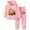 style-06 Pink, variant on Girls Clothing Sets Girls' Legging Set - 2 Piece Fleece Pullover Hoodie Sweatshirt and Active Leggings Set Size 4T 5T (Pink,4-5 Years)
