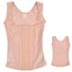 thumbnail image 2 of Corsé moldeador de cintura para mujer, chaleco moldeador de abdomen para pérdida de peso, camiseta sin mangas, color piel M, 2 of 14