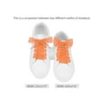 thumbnail image 2 of INSPIRE CHIC 2 Pairs Flat Snow Yarn Shoelaces 2.5cm/4cm Wide Transparent Shoe Laces for Sneakers Orange 90x4cm/35x1.6", 2 of 7