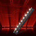 thumbnail image 4 of Luz de cabeza móvil RGB de 8 ojos a todo color con control DMX512, barra láser con efecto de iluminación para escenario, para bodas, fiestas de cumpleaños, DJ y discotecas, 4 of 5