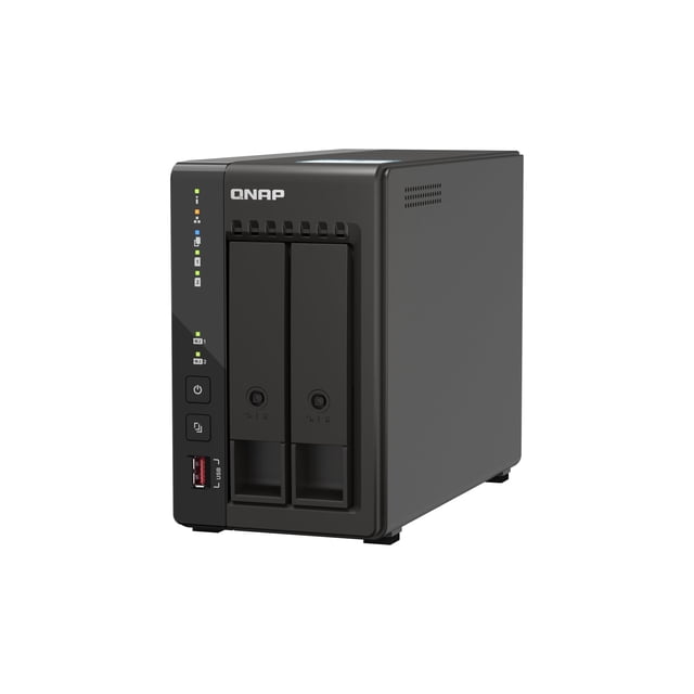 NAS de sobremesa QNAP TS-253E-8G-US 2 bahías Intel Celeron con 8 GB de RAM