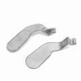 thumbnail image 4 of Silver Rear Buttons Paddles Long & Short For For Xbox One Elite Controller, 4 of 5