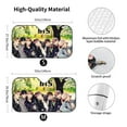 thumbnail image 3 of Windshield Sun Shade Foldable Car Front Window Sunshade For Car Suv Trucks Vans - Best Heat Shield Blocker Visor Cover Blocks Uv Rays And Keeps Your Vehicle Cool-Medium, 3 of 5