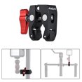 thumbnail image 4 of Andoer Crab Pliers Clip Super Clamp with 1/4" & 3/8" Screw Hole for DSLR Rig LCD Monitor Studio Light Camera Arm Photo Studio Accessory, 4 of 6