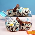 thumbnail image 2 of JUMEYU Shower Shoes Boys Girls & Boys Slide Sandals Kids Summer Slippers Slip On for Outdoor Beach Pool Shower Little Kid/Big Kid Size 2.5 (Brown,Big Kids 2.5), 2 of 6
