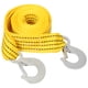 thumbnail image 1 of Cuerda de remolque para coche de una tonelada, práctica y duradera, kit para exteriores, cuerda de remolque de nailon de doble espesor (amarilla, gancho de águila), 1 of 6