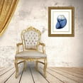 thumbnail image 3 of Koetsier, Albert 12x14 Gold Ornate Wood Framed with Double Matting Museum Art Print Titled - Shimmering Indigo Snail 2, 3 of 4