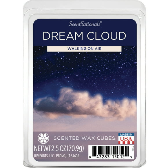 Dream Cloud Scented Wax Melts, Scentsationals, 2.5 oz (1-Pack)