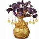 thumbnail image 2 of Crystal Money Tree Feng Shui Bonsai - Árbol de riqueza de citrino para éxito y abundancia, decoración para el hogar y la oficina con base de resina, 6,3" de alto, 2 of 2