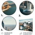 thumbnail image 3 of Designart "Detroit, the Motor City II" Detroit Metal Wall Art Prints, 3 of 5