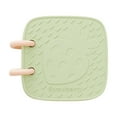 thumbnail image 1 of Bath Time Teether Book Toy Green Plastic For Babies Teething Relief Soothing Chewing Sensory Exploration Early Learning, 1 of 6