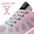 thumbnail image 5 of BERANMEY Women's Comfort Sneakers Lightweight Breathable Mesh Walking Shoes with Air Cushion for Casual Wear, 5 of 8