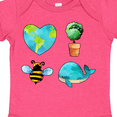 thumbnail image 4 of Inktastic Earth Day Plant a Tree Save the Bees Save the Seas Love Your Mother Boys or Girls Baby Bodysuit, 4 of 5