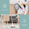 thumbnail image 6 of Pets Paws Print Colorful Kitchen Rugs Sets Of 3,Kitchen Runner Rugs Non Skid Washable,Decorative Kitchen Floor Mats for Kitchen,Sink,Laundry,17"x30"+ 17"x47" + 17"x59", 6 of 6