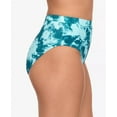 thumbnail image 2 of Salt + Cove Sea Foam High-Waist Bikini Bottoms, Small, Turquaz, 2 of 3