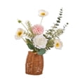 thumbnail image 3 of Bouquet de flores artificiales con cestas Arreglos de flores Planta de flores falsas para celebraciones festivas fiestas de cumpleaños Tipo B, 3 of 8
