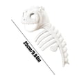 thumbnail image 3 of Glow in the Dark Dinosaur Skeleton Pet Clothes, Realistic 3D Pet Dinosaur Outfits, Plush Halloween Pet Hood Outfit, S, 3 of 7