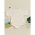 thumbnail image 4 of Suealasg Baby Boys Girl Clothes Infant Romper Bodysuit Short Sleeve Crew Neck Jumpsuit Newborn Summer Casual Playsuit 0-18 Months, 4 of 9