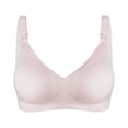 thumbnail image 1 of Timegard Bras for Women Wireless Adjustable Strap Full Support Soft Comfortable Deep V Bra Sleep Bralette, 1 of 2