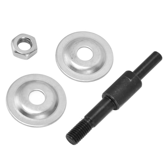 Drill Arbor Adapter, Metal Threaded Design Arbors Shaft Stable Working Firm Fixing For Connecting 6mm Round Shank Connecting Rod,8mm Round Shank Connecting Rod,8.3mm Shank