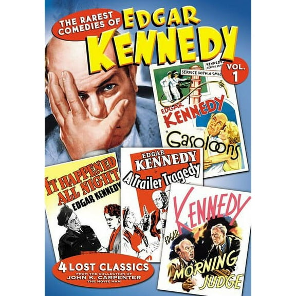 The Rarest Comedies Of Edgar Kennedy Volume 1 (DVD), Alpha Video, Comedy