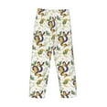 thumbnail image 5 of Xecao Snake And Moon Men's Straight Lounge Pajama Pants: The Ultimate in Comfortable Sleepwear, 5 of 9