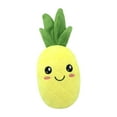 thumbnail image 2 of Pet Dog Squeak Toy with Squeaker Stuffed Plush Toy for Medium Large Dogs Pineapple, 2 of 8